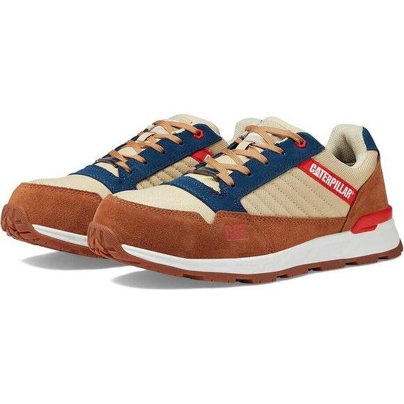 NIB Men's Caterpillar Venward Comp Toe Work Shoe P91478 Brown Sugar Sneakers 10 - Picture 2 of 7